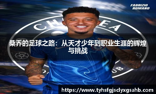 桑乔的足球之路：从天才少年到职业生涯的辉煌与挑战